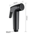 Arkzeo Black Bidets Toilet Spray Gun Small Shower Head Sprinkler Spray ...