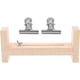 thumbnail image 2 of ColoMX 23x5cm 1 juego de cordones de seguridad fabricante de pulseras cordones de seguridad Kit de herramientas tejido de Metal ajustable pulsera artesanal DIY con 2 Clips, 2 of 7