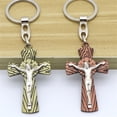 thumbnail image 3 of CIYISON Cross Keychains Key Rings Religious KeyChains For DIY, 3 of 20
