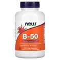 thumbnail image 1 of NOW Foods, B-50, 250 cápsulas vegetales, 1 of 4