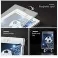 thumbnail image 3 of Ryhampaper 50Pack Clear Magnetic Trading Sports Card Holders 35pt One-Touch Hard Protector Sleeves, 3 of 11