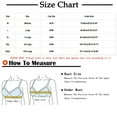 thumbnail image 2 of LLYWEY Women's Bras on Clearance Backless Push up Bras Ladies Underwire Bra Style-286 Women Soft Cup Bra Feature Adult Female Sport Sports Bras Beige 42B, 2 of 3