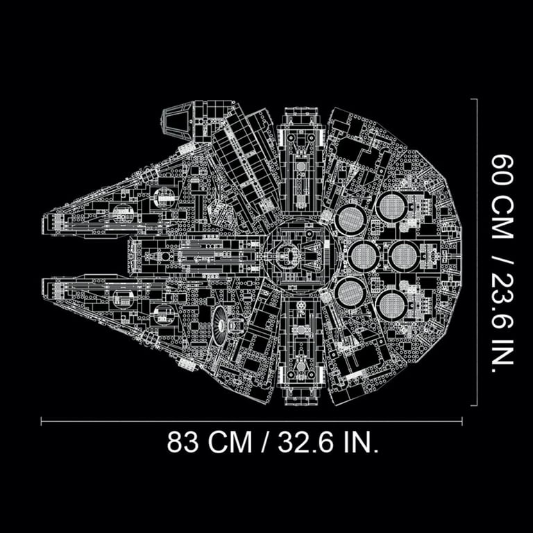 Lego expert millennium falcon hotsell