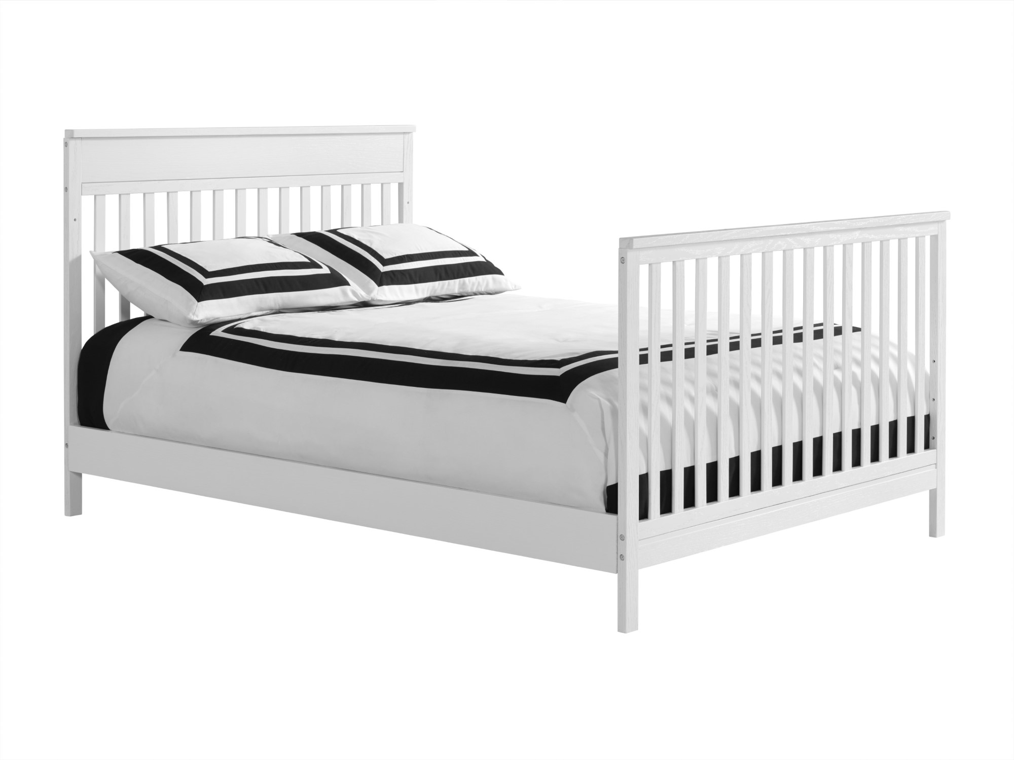 Oxford Baby Castle Hill Full-Size Bed Conversion Kit, Barn White