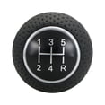 thumbnail image 4 of Universal 5-Speed Manual Gear Shift Knob - Black Plastic, Ergonomic Design for Smooth Shifting, Comfortable Grip, Fade-Resistant Reverse Sign, Easy Direct Replacement, Enhances Vehicle Interior Style, 4 of 6