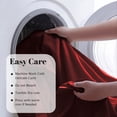 thumbnail image 6 of Superior Egyptian Cotton 530 Thread Count Deep Pocket Sheet Set, California King Size, Burgundy, 6 of 6