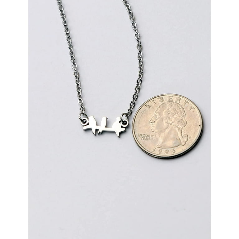 Three little birds necklace deals