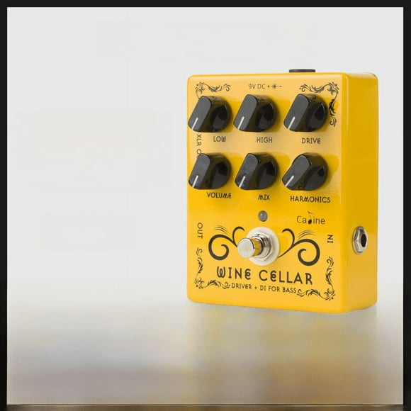 Pedal de efectos de guitarra eléctrica BASS single drive Driver Ground tone regulator