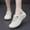 Beige, variant on Tawop Womens Shoes Slip On Shoes Women Casual Flat Round Toe Soft Beige Size 5