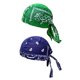 thumbnail image 1 of Gorro pirata para ciclismo, bandana, algodón transpirable y absorbente. Verde azul, 1 of 5