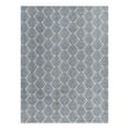 thumbnail image 3 of Unique Loom Eco Trellis Collection Area Rug - Osage (7' 10" x 10' Rectangle Harbor Blue/Ivory), 3 of 7