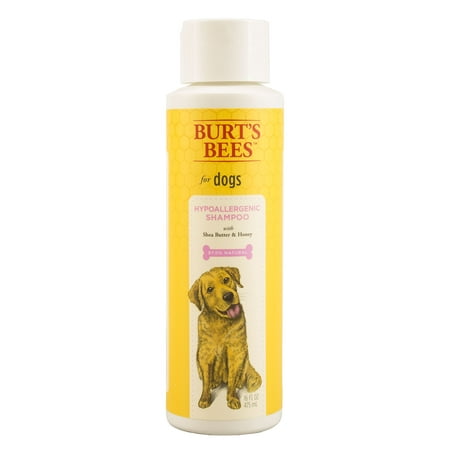 Burt's Bees for Dogs Natural Hypoallergenic Shampoo with Shea Butter and Honey| Puppy and Dog Shampoo, 16 (Best Puppy Shampoo For Dry Skin)