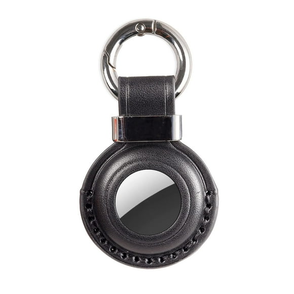 Llavero de cuero para cuero genuino Airtag KEEPXYZ