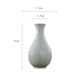 thumbnail image 2 of Colección de jarrones de cerámica for un toque estético, decoración minimalista moderna for el hogar, jarrón decorativo con flores., 2 of 6