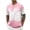 Pink, variant on Tie Dye Print Short Sleeve T Shirt Birdseye Breathable Comfort Casual Tee for Daily Wear Mod Bod Tops Tall Mens Shirt Spandex Shirts for Men Shirts Heart Shirt T Shirts Pack Mens