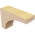 thumbnail image 5 of 2"W x 6"D x 4"H Classic Huntington Rough Cedar Woodgrain TimberThane Corbel, Primed Tan, 5 of 6