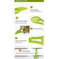 thumbnail image 5 of Cortador divisor de aguacate, cubiertos verdes, cuchillos para frutas, plástico PP, cortador divisor de aguacate de grado alimenticio -, 5 of 5