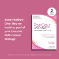 thumbnail image 6 of PostDay One-Step Levonorgestrel Tablet, Emergency Contraceptive to Reduce Risk of Pregnancy, 1.5 mg,1 Tablet, 6 of 8