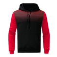 thumbnail image 4 of CAICJ98 Full Zipper Hoodies For Men Men's Workout Long Sleeve Fishing Shirts UPF 50+ Sun Protection Dry Fit Hoodies Red,L, 4 of 4
