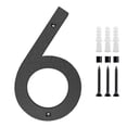 thumbnail image 3 of Modern 12 Inch House Number with Elegant Black Finish for Home Decoration, 3 of 7