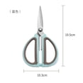 thumbnail image 3 of TIELUTT Kitchen Scissors Stainless Steel Chicken Bone Cut Vegetable Fish Straight Non Household Food Multifunctional Mechanic Toolbox Cmmt12018 Dealt Cordless 109tools Combo Kits, 3 of 8
