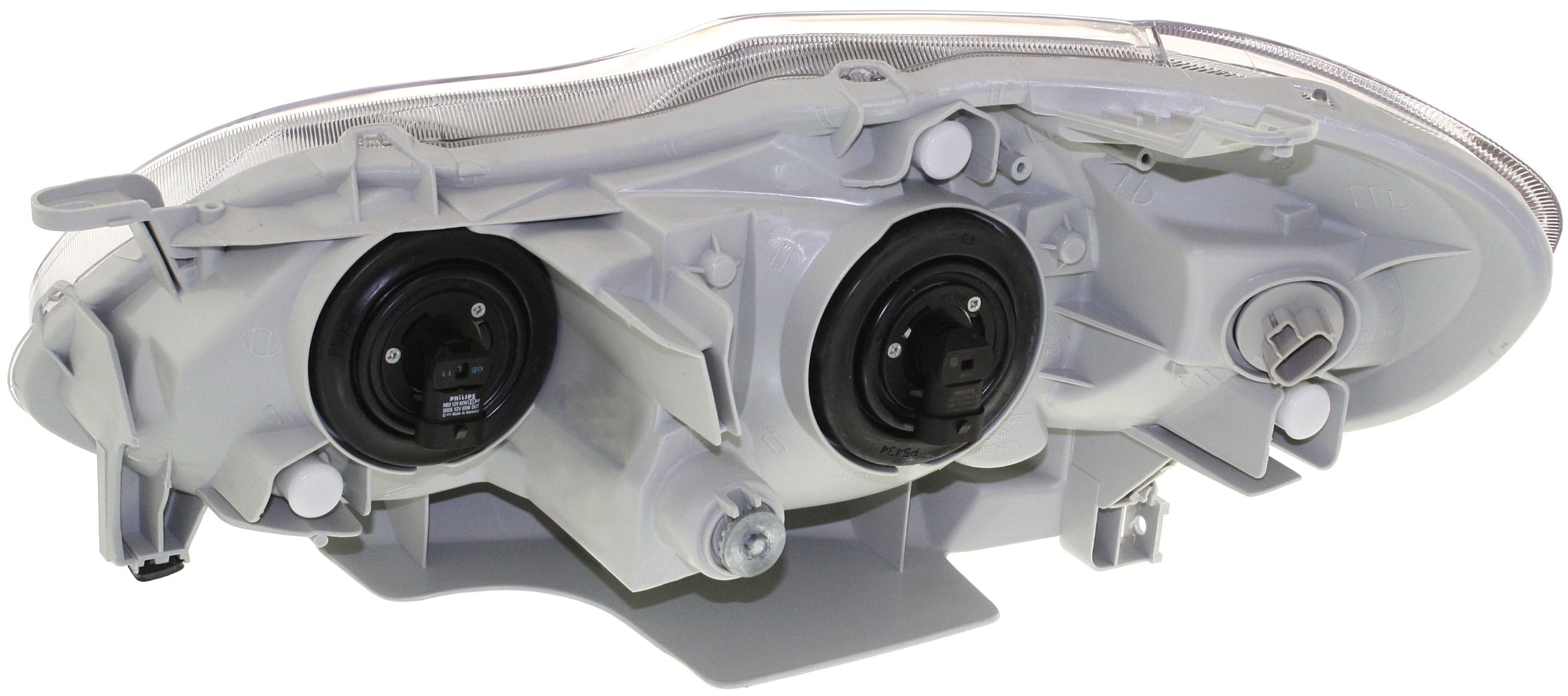 Headlight Compatible With 2005-2008 Toyota Corolla Right Passenger Halogen With bulb(s)