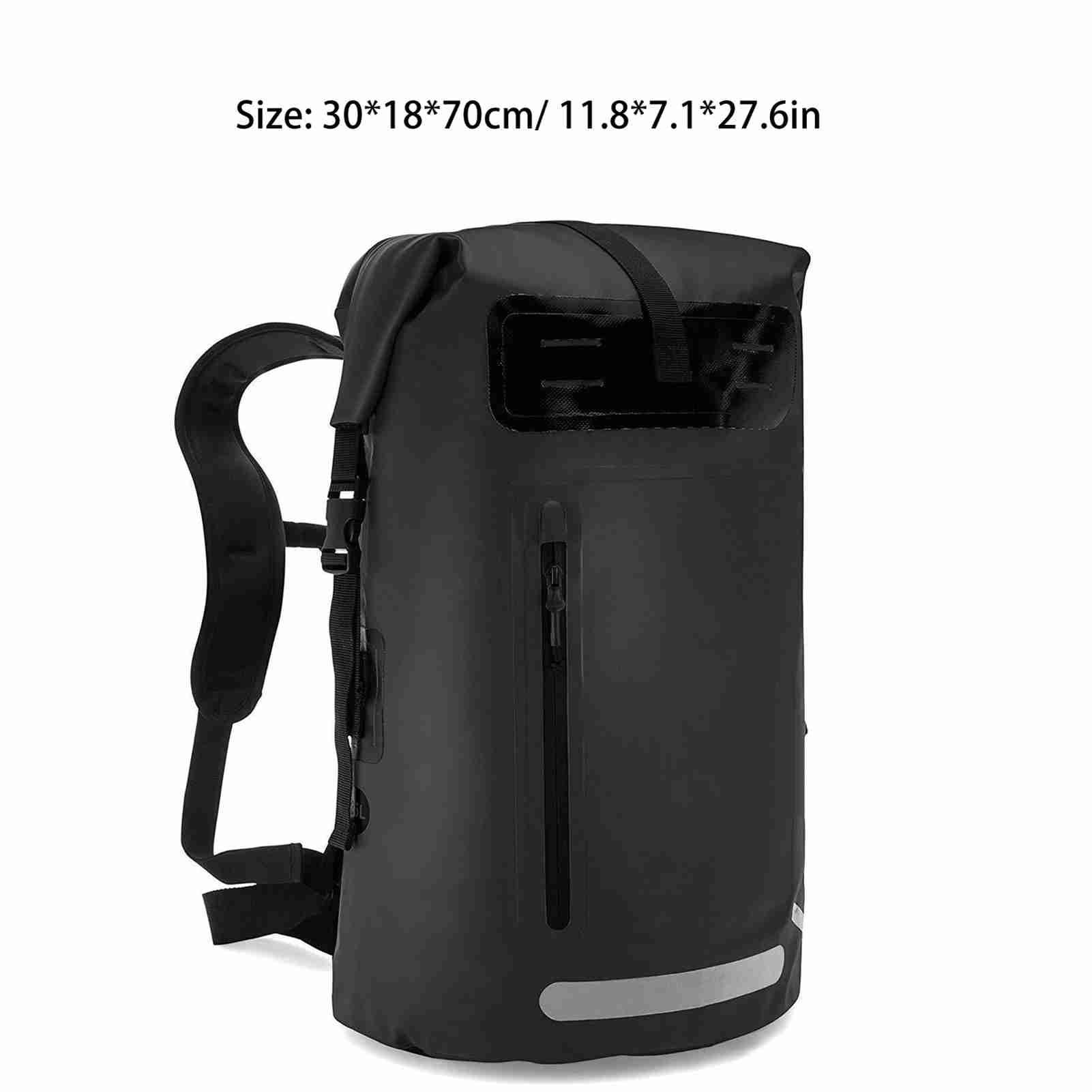 Roll-top Waterproof Backpack Heavy Duty Roll-Top Dry Bag For Kayaking Rafting Boating