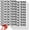 Black, variant on 1200 PCS Number Stickers, 1" Waterproof Mailbox Number Label, Consecutive Numbers 0-9, Self-Adhesive and Residue-Free, Ideal for Mailboxes, Storage Boxes, Organizers, Cabinets and More