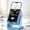 Blue, variant on Induction Speaker with Phone Stand,Multiuse Bluetooth Speaker RGB Light