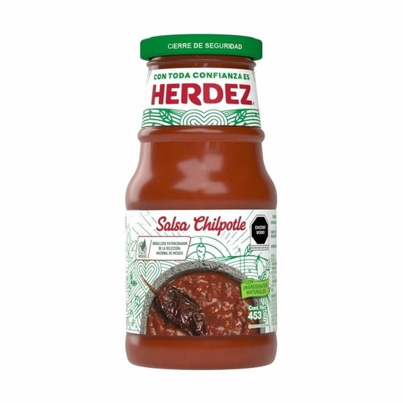 Salsa Herdez chilpotle 453 g