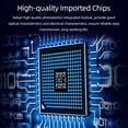 thumbnail image 4 of Gigabit Monomode Fibre Optique Convertisseur Set SC Port de Haute Qualité Chip Métal Shell Noir US Plug, 4 of 7