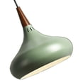 thumbnail image 1 of SKISUNO Plafonnier Suspendu Vert Aluminium Design Moderne Lot de 1, 1 of 8