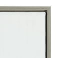 thumbnail image 3 of Kate and Laurel Sylvie Bear Animal Print Black and White Portrait Framed Canvas Wall Art by Simon Te Tai, 23x33 Gray, 3 of 5