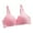 Watermelon Red, variant on HVOBTTY Women's Daily Bra, Bras for Women, Women's Non Steel Ring Style Printed Gathered Middle Button Breathable Underwear Daily Bra Beige, XL