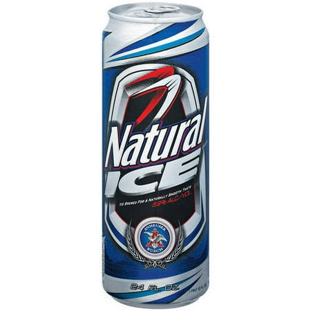 Natural Ice Beer, 24 fl oz
