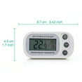 thumbnail image 6 of Joernso Fridge Thermometer Anti-humidity High Accuracy IPX3 Waterproof Electronic Magnetic Fridge Temperature Meter for Home, 6 of 8