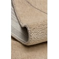 thumbnail image 4 of Moncalieri Grey Modern Area Rugs for Living Room Jacquard Textured Modern Rugs Soft Geometric Rug for Bedroom Mid Century Washable Rug Non-Slip Bohemian Carpet Perfect for Dining Room Office Beige, 4 of 6