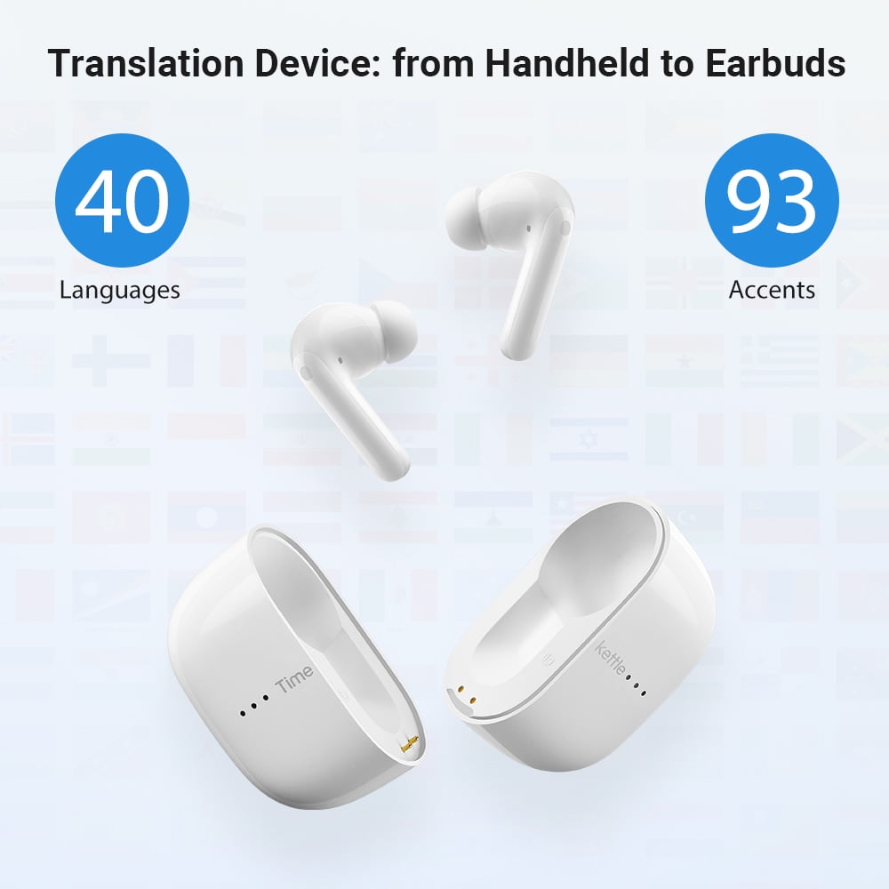 旅行用家電 Timekettle M3 Translator Earbuds 3-in-1 Timekettle M3 Voice Language Translator Earbuds/Earpieces