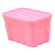 thumbnail image 2 of Caja de almacenamiento en miniatura a escala 1/12, miniorganizador de adornos artesanales con tapa para mesa de arena Rosa, 2 of 9
