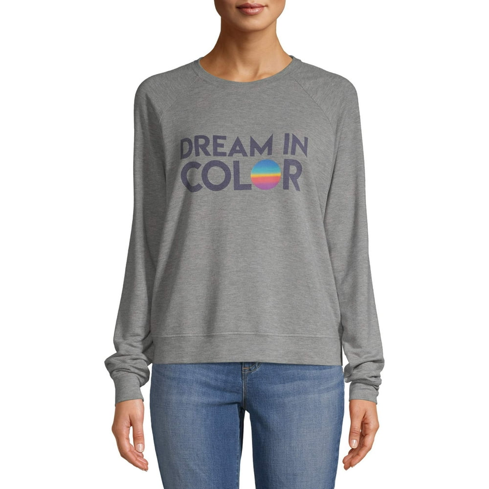 melrose graphic crewneck sweatshirt