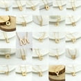 thumbnail image 4 of Collier Pendentif Lettres de l'Alphabet pour Femmes Collier Clavicule Simple Collier Chaîne pour Femmes, 4 of 7