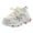 White, variant on Gyujnb Toddler Kids Baby Girls Mesh Breathable Lace Up Soft Shoes Sneakers,Boys Shoes,Girls Shoes,Size:4.5-5 Years