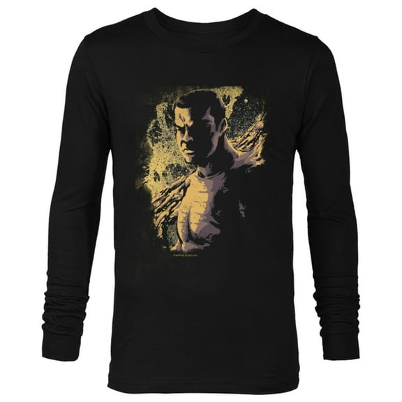 Marvel Spider-Man: No Way Home Sandman Illustrated - Long Sleeve T-Shirt for Men – Customized-Black
