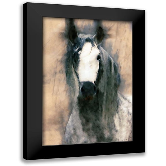 Curinga, Kim 11x14 Black Modern Framed Museum Art Print Titled - Blended Horse II