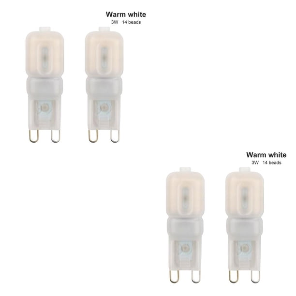 Advancent Paquete de 2 lámparas LED de maíz regulables, ahorro de energía, bombillas de noche blancas cálidas y frías, suministros de repuesto para Type5 NO5 Advancent CBP166391