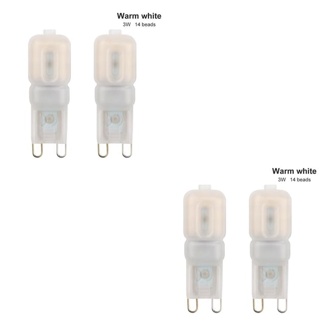 Advancent Paquete de 2 lámparas LED de maíz regulables, ahorro de energía, bombillas de noche blancas cálidas y frías, suministros de repuesto para Type5 NO5 Advancent CBP166391