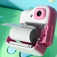 thumbnail image 5 of Kids Instant Print Camera 2.4 Inch IPS Screen 24 Megapixels Wireless App Printing Ink Less Thermal Printing Rechargeable Compact Design Pink, 5 of 6