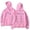 pink, variant on Peso Pluma Merch Double P Hoodie Women Men Rapper Long Sleeve Pullover HipHop Style