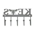 thumbnail image 4 of Buzzy Bees Metal Wall Mount Bee Key Holder Grey 3x5.3, 4 of 4