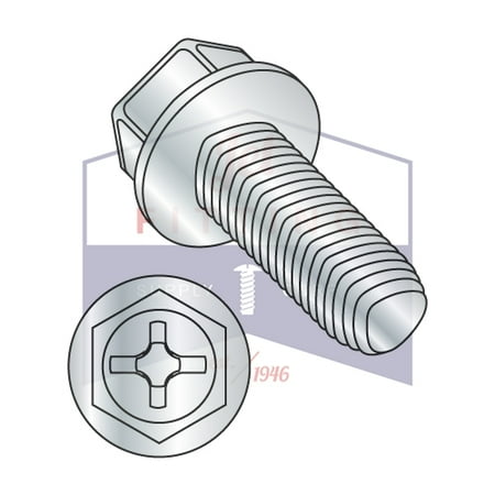 

8-32 x 3/8 Taptite Style Thread Forming Screws | Phillips | Hex Washers Head | Steel | Zinc (Quantity: 10000)